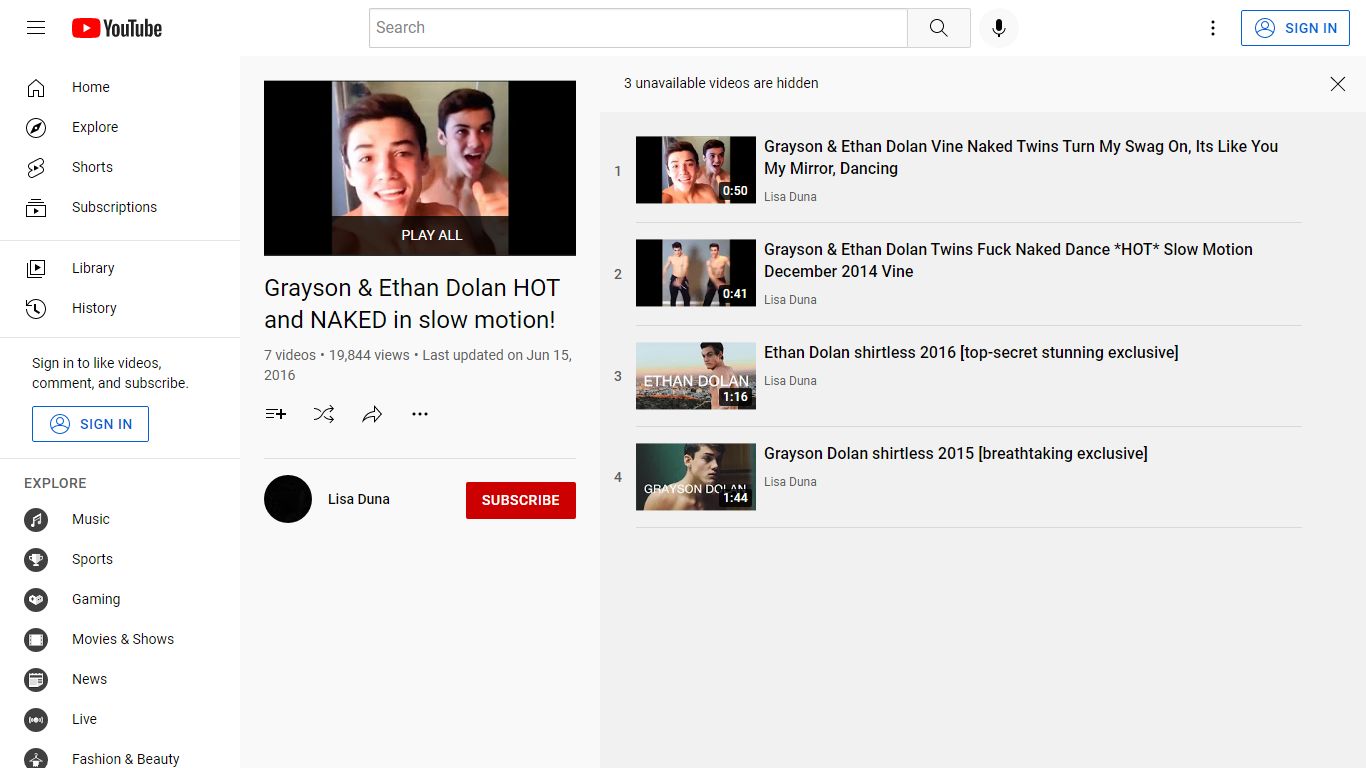 Grayson & Ethan Dolan HOT and NAKED in slow motion! - YouTube